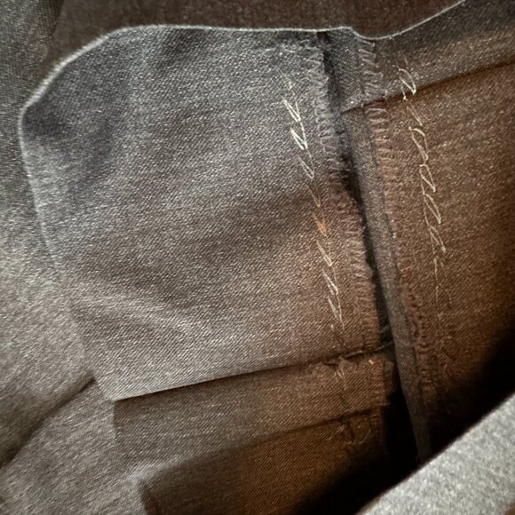 Banana Republic Pants Mens 33 Wool Trouser Pockets Flat Front Zip Fly Dress Pant - Picture 8 of 8